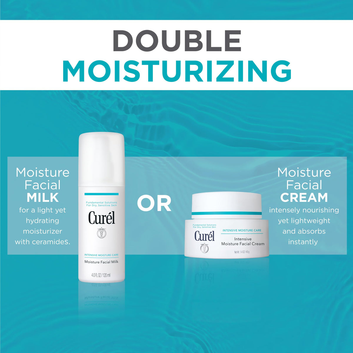 Curel product label and ingredient panel, transparency on gentle formulation