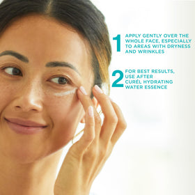 Curel packaging label closeup highlighting fragrance-free formulation