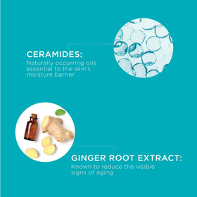 Curel close-up of serum texture highlighting fast-absorbing moisture