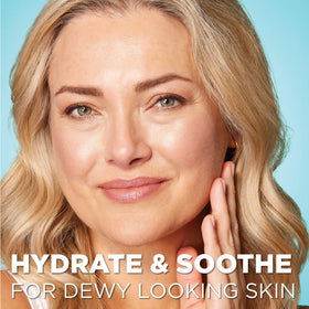 Curel essence pouring drops demonstrating quick absorption and lightweight hydration
