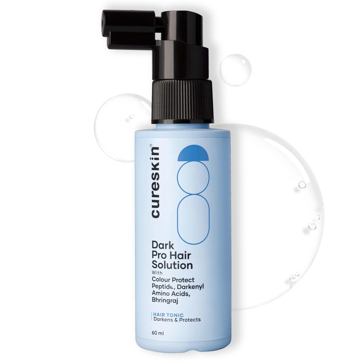 Cureskin front packaging showing bottle and box, conveys trust and clarity