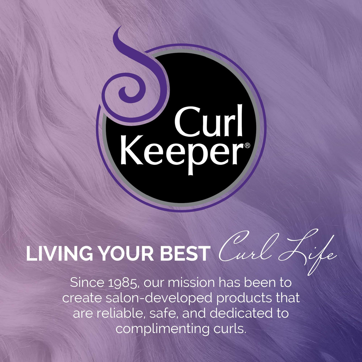 Curl Keeper clips on a bathroom shelf illustrating everyday storage and convenience