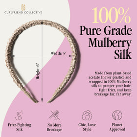 Curlfriend Collective side profile highlighting comfort curve that prevents pressure