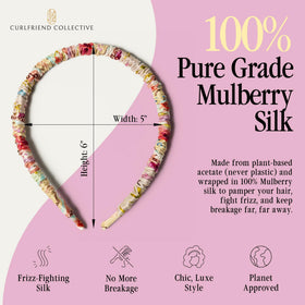 Curlfriend Collective side angle showing comfort curve that prevents headaches and pressure