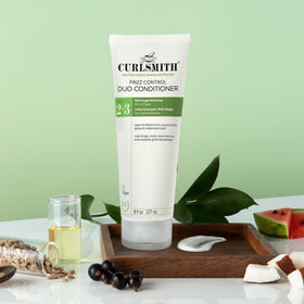 CURLSMITH after wash defined curls showing improved shine and softness
