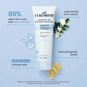 CURLSMITH back label with ingredient list and usage guidance