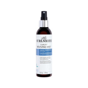 CURLSMITH front packaging showing CurlFit Reviving Mist benefits