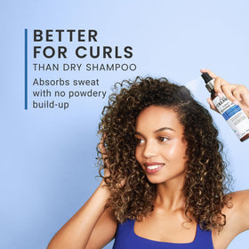 CURLSMITH application at roots demonstrating cooling peppermint effect