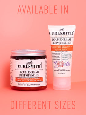 CURLSMITH creamy texture close-up highlighting rich moisture delivery