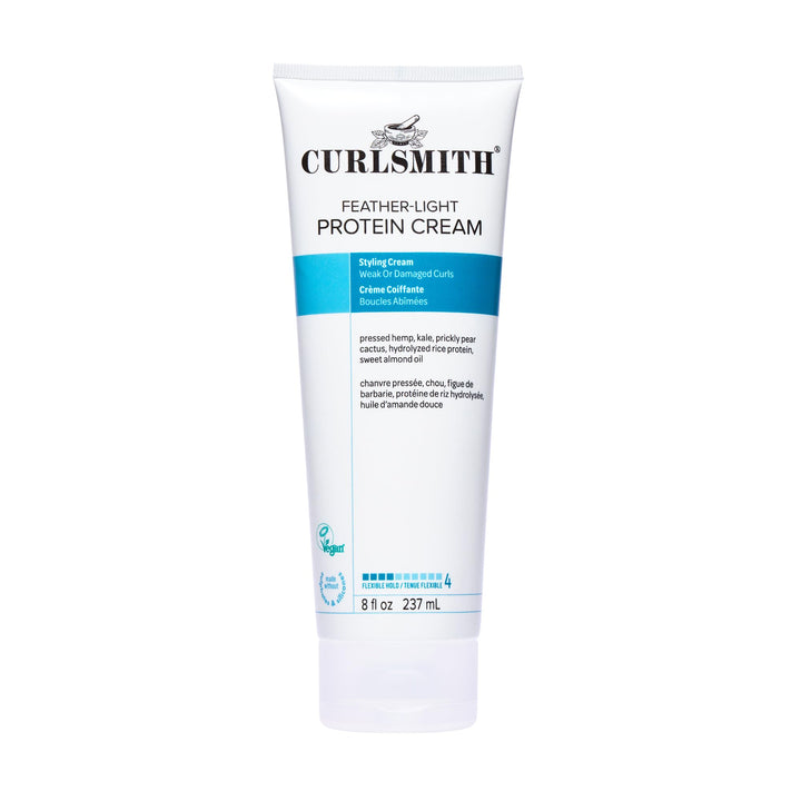 CURLSMITH front packaging showing product and benefit of flexible hold