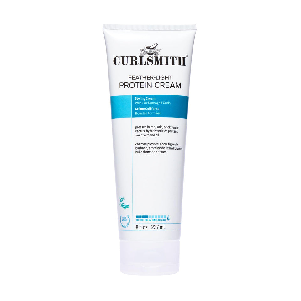 CURLSMITH front packaging showing product and benefit of flexible hold