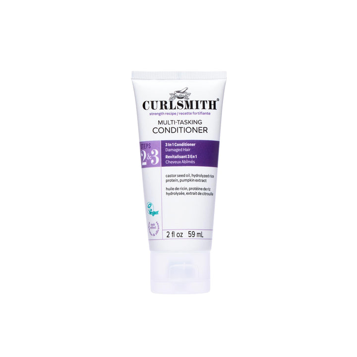 CURLSMITH front packaging 2 oz showing label and travel size benefit