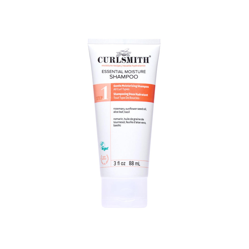 CURLSMITH front bottle view showing clean design and moisturizing benefit