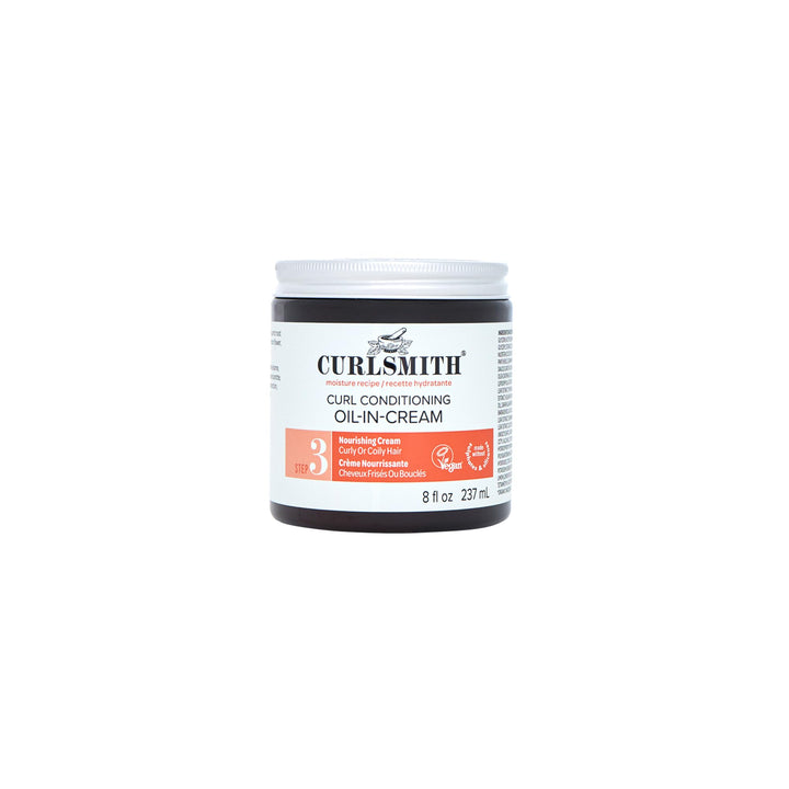 CURLSMITH front packaging showing jar and clean branding for easy identification