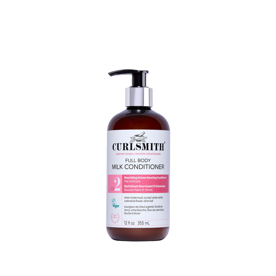 CURLSMITH front packaging showing bottle and branding for easy identification and benefit