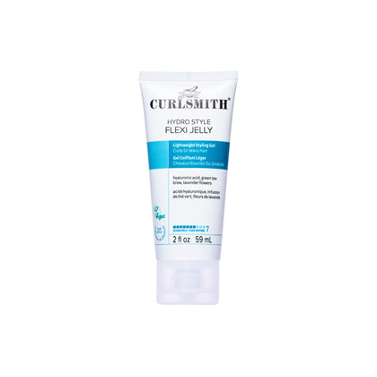 Curlsmith front packaging showing clean design and compact benefit
