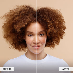 CURLSMITH small amount in hand illustrating concentrated product and control