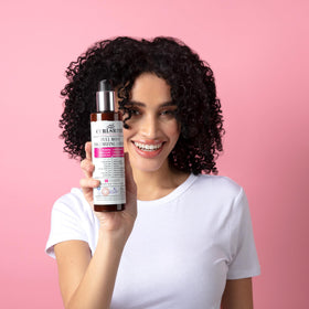 CURLSMITH rosemary and watercress blend highlighting natural plant benefits