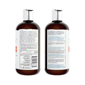 CURLSMITH 12 oz bottle next to common items to show travel-friendly size