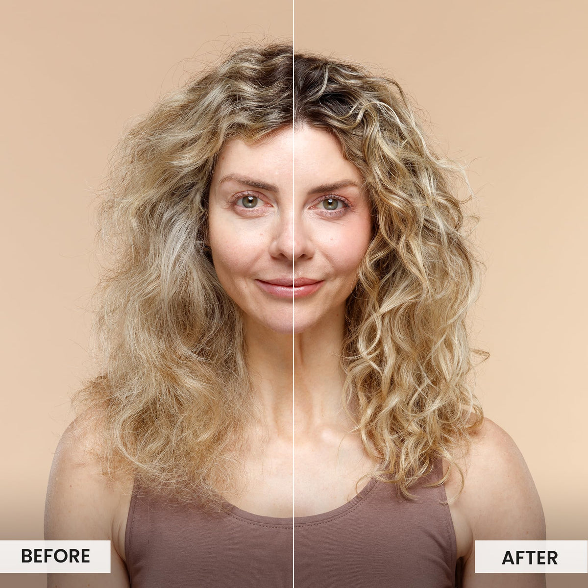 CURLSMITH spray in hand demonstrating easy, even product application