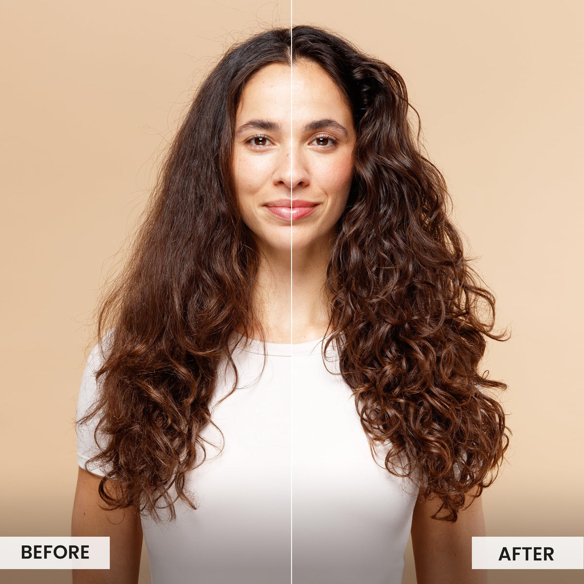 CURLSMITH silky cream texture close-up showing lightweight absorption benefit