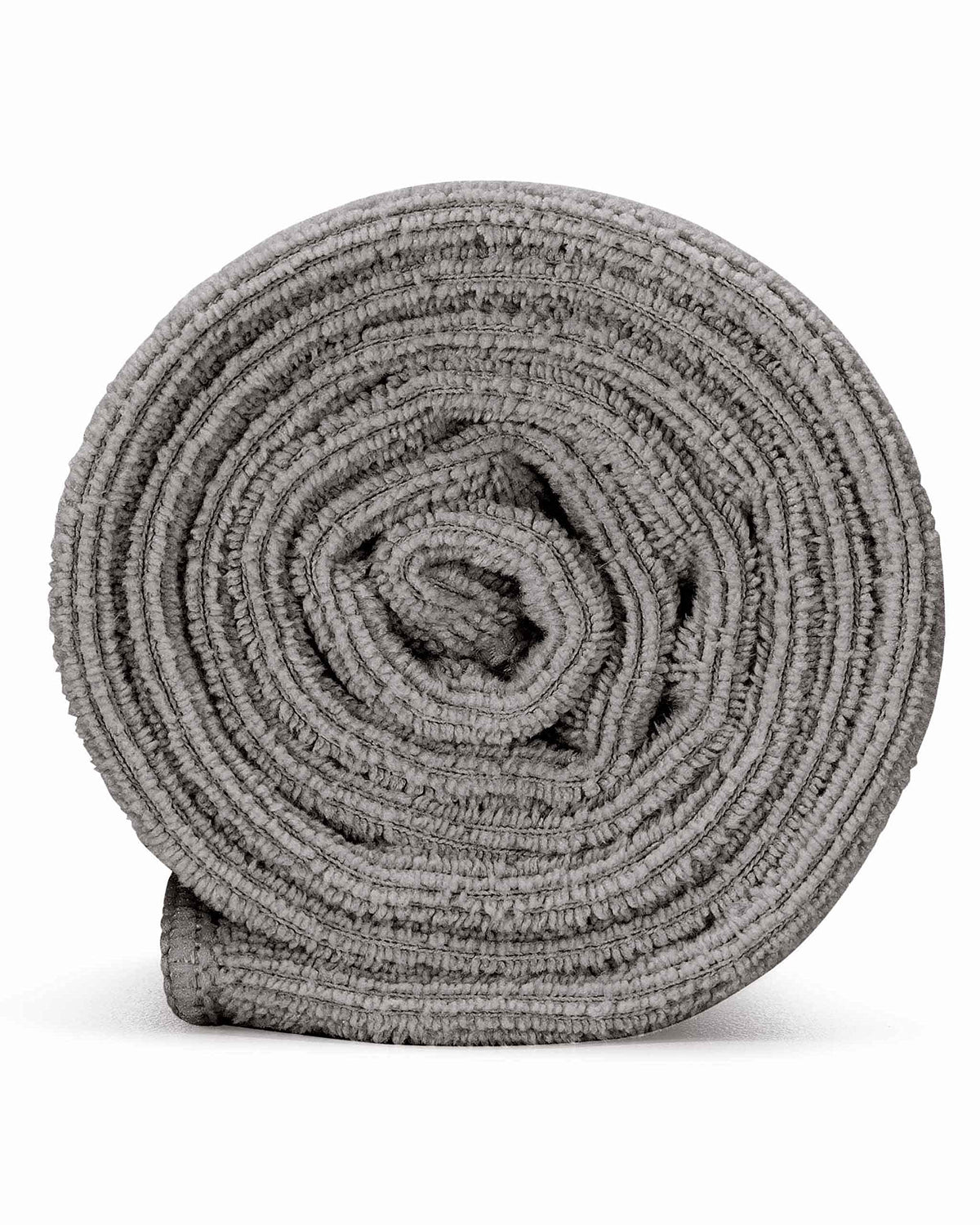 Curly Girl towel placed in bathroom setup suggesting curated curl-care routine and ease