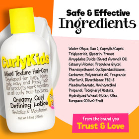 CurlyKids in family bathroom setting showing gentle everyday use