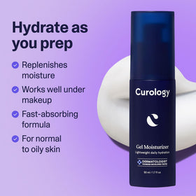 Curology acne body wash pump shot emphasizing 2% salicylic acid treatment