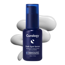 Curology front packaging showing bottle and label, communicates targeted fading