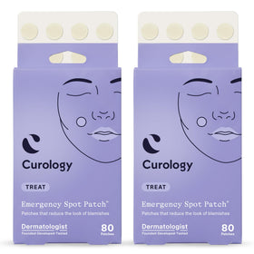 Curology front tub and visible patches showing convenient supply
