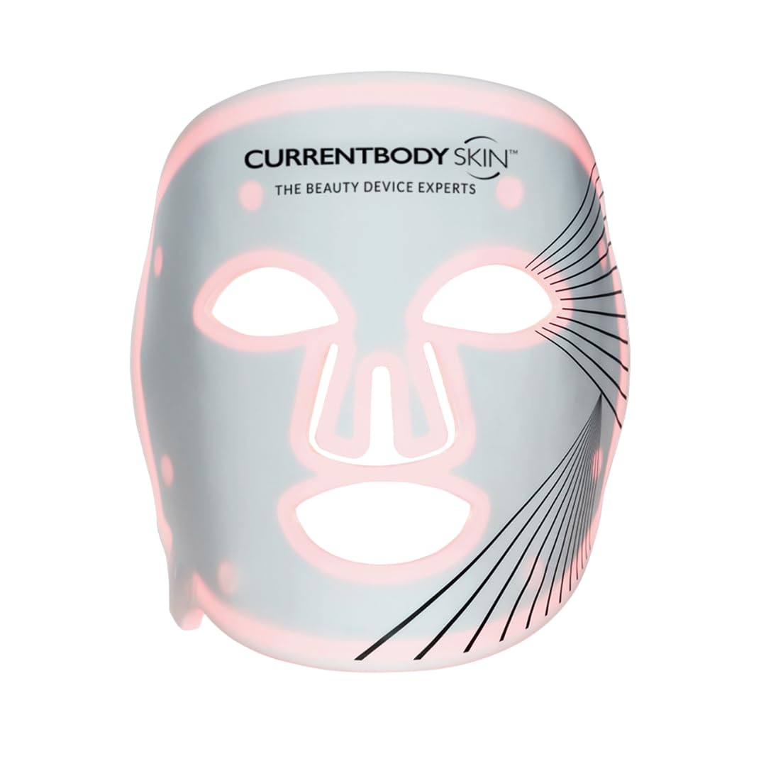 CurrentBody mask front view showing full-face coverage and even light delivery benefit