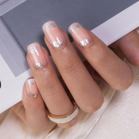 CurvLife application tools with file, cuticle stick and jelly glue for easy use