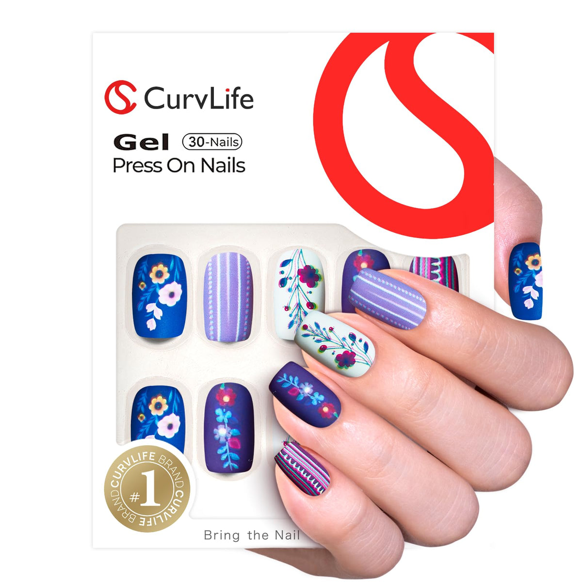 CurvLife apricot floral close-up highlighting handmade decorative detail