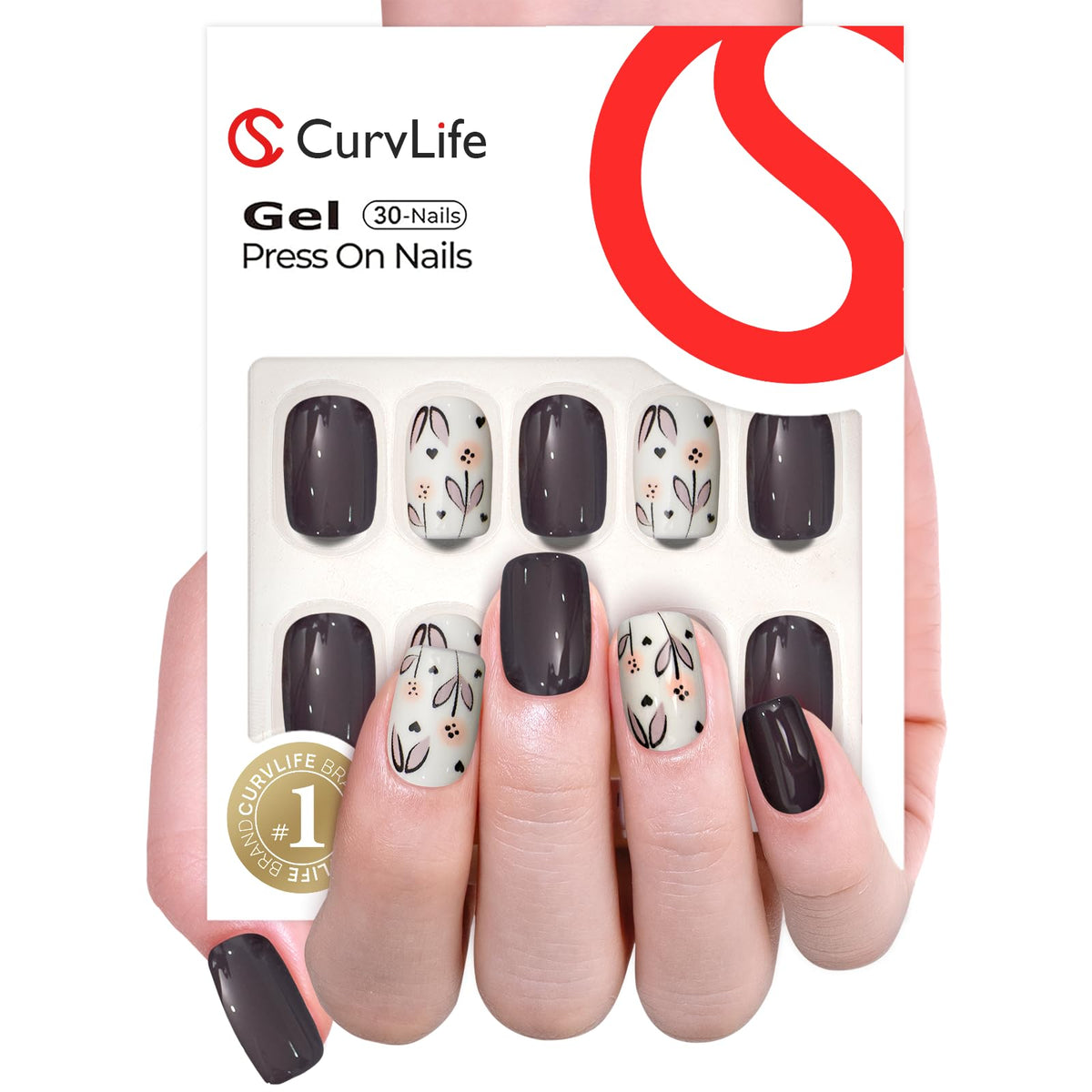 CurvLife close-up of handmade floral detail highlighting glossy finish