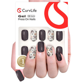 CurvLife close-up of handmade floral detail highlighting glossy finish