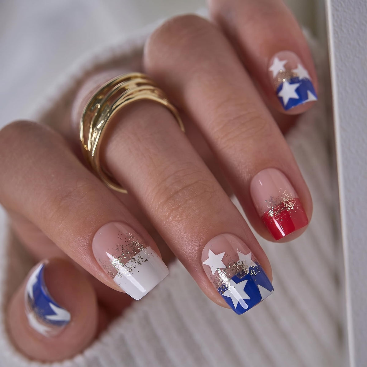 CurvLife close-up of French tip detail highlighting precise handcrafted design and polish