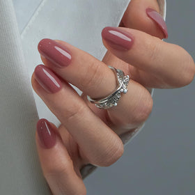 CurvLife close-up of soft gel texture highlighting natural flex benefit