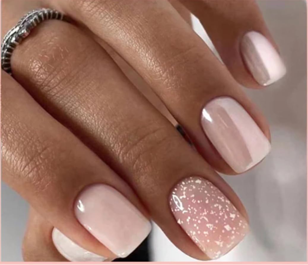 CurvLife close-up of white snowflake detail highlighting delicate glitter accents