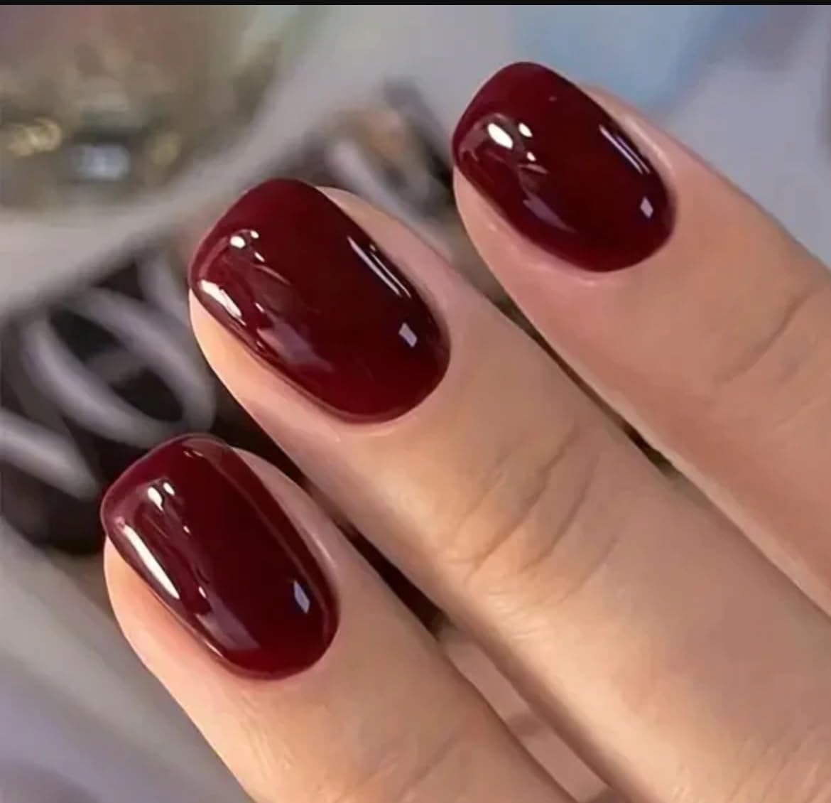 CurvLife close-up of handmade gel pattern showing texture and durable finish benefit longevity