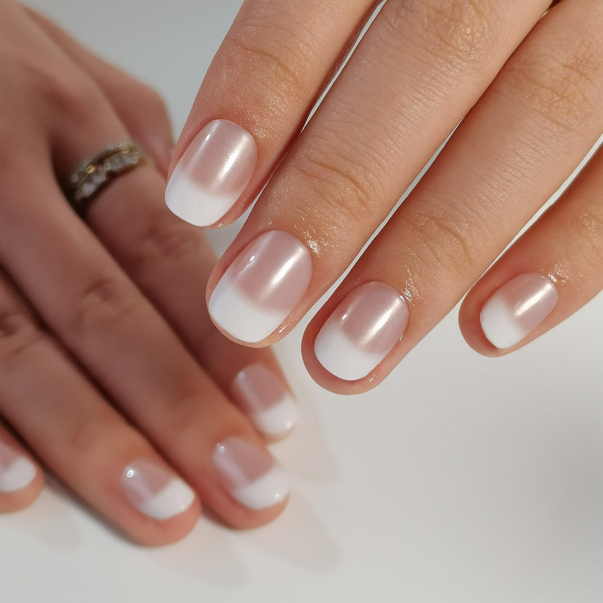 CurvLife close-up glossy surface detail revealing smooth salon-like shine
