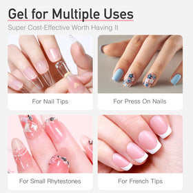 CurvLife finished press-on manicure demonstrating long-lasting wear
