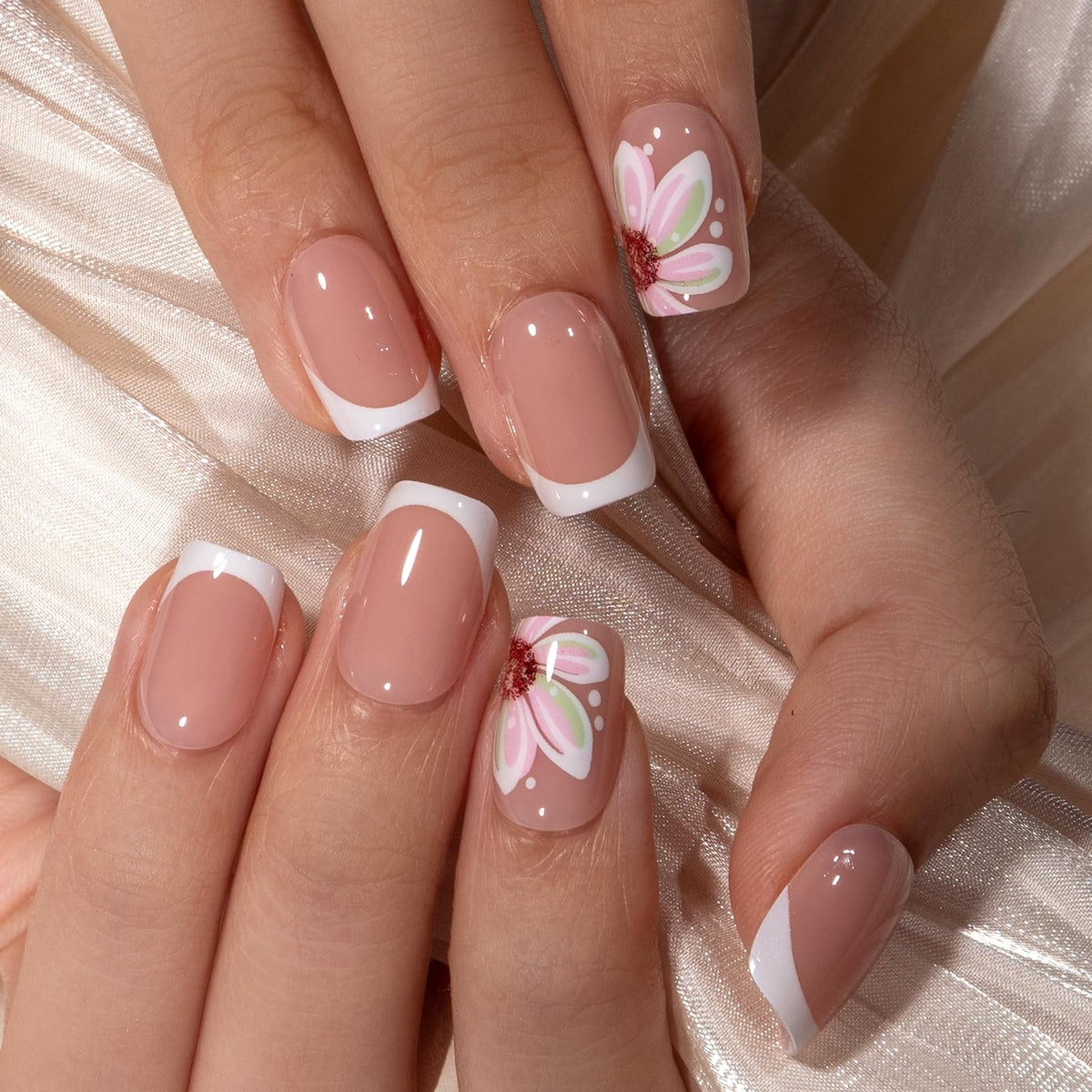 CurvLife floral design detail emphasizing salon-quality decorative benefit