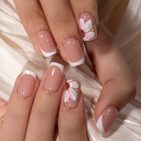 CurvLife floral design detail emphasizing salon-quality decorative benefit