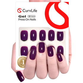 CurvLife front packaging showing reflective purple design and kit contents