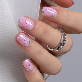 CurvLife front packaging showing kit contents and convenient at-home manicure benefits