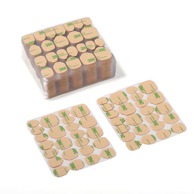 curvlife front packaging showing 50 adhesive tabs and sizes for easy selection