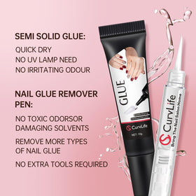 CurvLife gel texture close-up demonstrating smooth spreadability