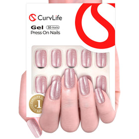 CurvLife application demo in hand showing quick five-minute at-home benefit
