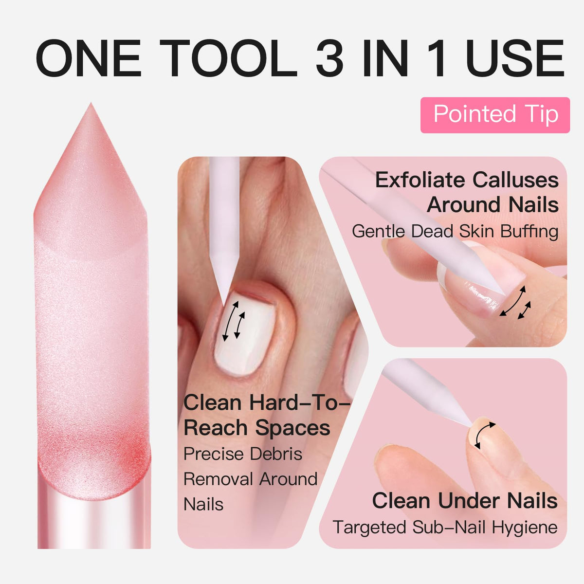 CurvLife kit in use applying press-on nail for quick flawless results