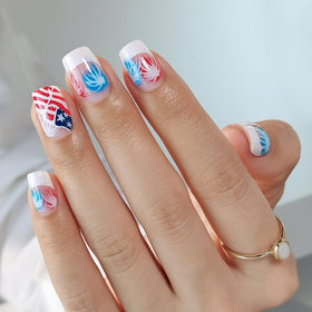 Curvlife nails in a lifestyle desk setting demonstrating durability during everyday tasks